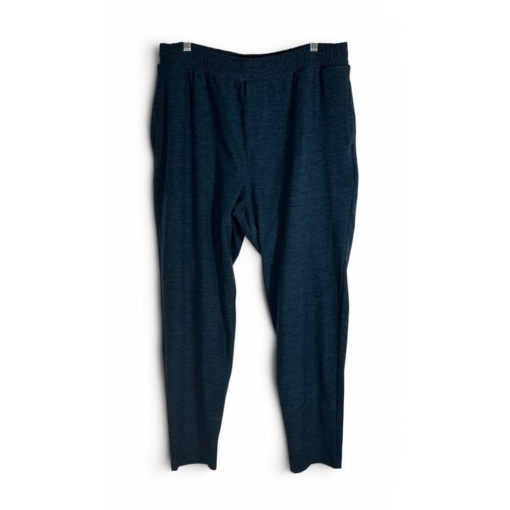 Kirkland‎ Signature Mens Lounge Pants  Teal Green Heather Tapered Leg Large